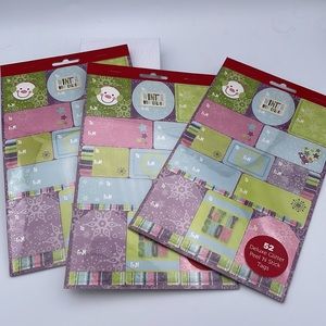 Glitter Stickers Christmas Tags 3 Packs NEW
